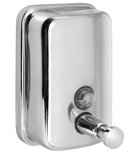 Photo: Soap dispenser 400ml, stainless steel matt