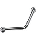 Photo: Angled Rail Grab Holder 370x230x80mm, polished stainless steel