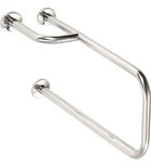 Photo: HANDICAP Dsupport handle left 760mm, polished stainless steel