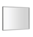 Photo: Mirror in plastic frame 40x30cm, white