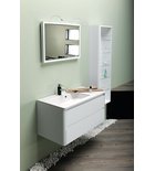 Photo: GREDA Cultured Marble Washbasin 90x45cm, white