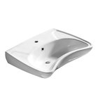 Photo: HANDICAP Ceramic Washbasin for handicapped, 59,5x45,6cm, white (3001)